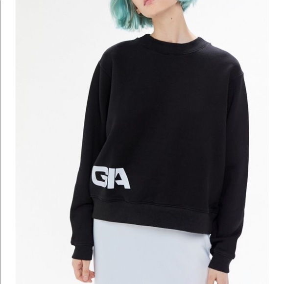 I.AM.GIA Tops - NWT I am gia black crew neck taja sweatshirt xs